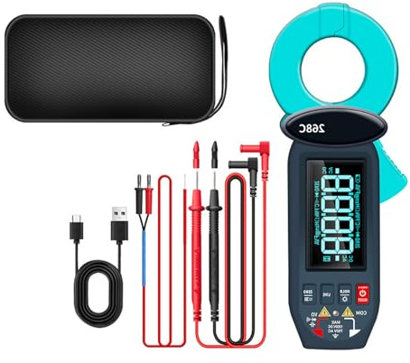 Tester LCD ad alta precisione per corrente di dispersione con archiviazione dati Auto Ranging e test elettrici multifunzione Misurazione della corrente ad alta precisione