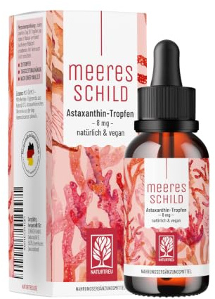 NATURTREU® Astaxanthin Tropfen hoch dosiert & vegan