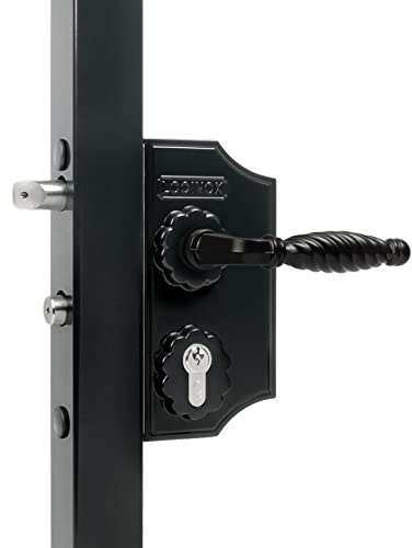 Locinox LAKY Decorative Gate Lock for Jewellery Gates Mortice Lock Powder Coated