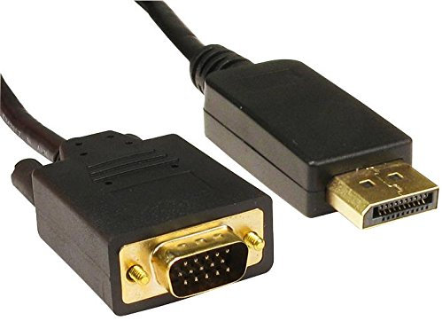 Câble DISPLAYPORT Mâle - VGA Mâle, 5M, Câbles informatiques et assemblages Qté X 1