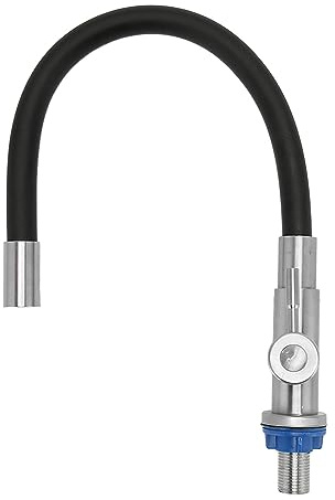 Tyenaza Einzelner Kaltwasserhahn, Haushaltsküche, Flexibler Einhand-Geschirrspüler-Wasserhahn, Kaltwasser-Universal-Schwenkhahn