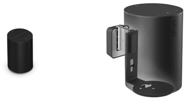 Sonos Era 100. Eine Ikone, neu gemastert. Akustik der nächsten Generation Bluetooth®.(Schwarz) & Vogel's SWM 4111 Lautsprecher Wandhalterung ERA 100