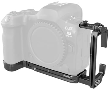 SMALLRIG R5 Mark II L-Bracket, L-Shaped Mount Plate for Canon R5 Mark II | Plate for Arca-Swiss, 3-Point Lock, Cold Shoe, Extendable Side, Horizontal and Vertical Shooting - 4983B
