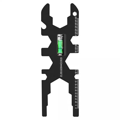 Laroal Llave de plomería de acero multifunción Herramienta Grifo Tubería de agua Lavabo Manguera de drenaje de baño Instalación y extracción Llave de nivel