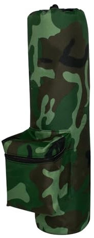 XFYESL Tauchtasche 6.8L/9L Carbon Faser Zylinder Rucksack Tasche Schutzhülle Für HPA Tank Scuba Tauchen Baggable Ventil wasserdichte Gepäcktasche(Camouflage)