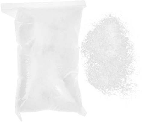 Angoily 1tasche Hochwertiger Pp Baumwoll-füllstoff Für Kissen Und Spielzeug Hochdruck-elastischer Diy Füllstoff Für Gemütliche Kissen Und Haustierbetten Geruchlos Und Langlebig