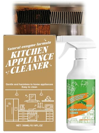 Pulitore per utensili da cucina per cappa, forno, sgrassatore ad alte prestazioni per la cucina, multiuso per la pulizia della casa, spray multifunzione per la rimozione delle macchie di olio e