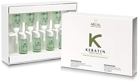 ARUAL Regenerador Capilar, 8 Ampollas, color Multi, 80 ml