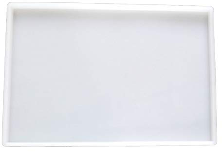 Yalulu Große Tray Silikonform Gießform Epoxidharz Formen Epoxy Form UV Harz Resin Mold DIY Silikonschale Künstlerform Untersetzer Obsttablett Kunstzubehör