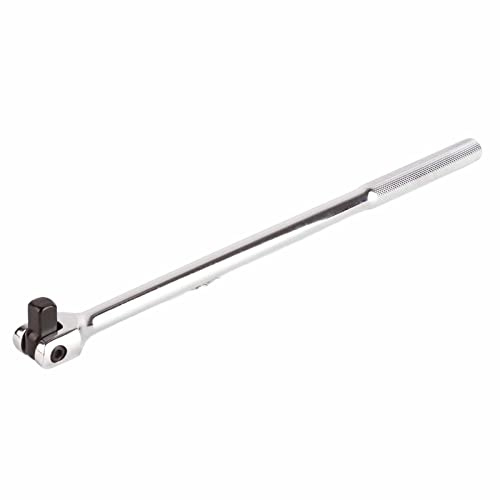 FTVOGUE F-Steer Brechstange, 38 cm Verlängerter Verstellbarer Steckschlüssel, 1/2 Zoll Antrieb, Chrom-Vanadium-Stahl