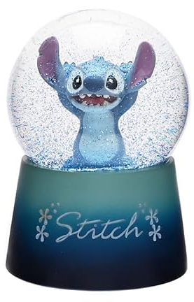 Disney Icon - Palla di neve con palla d'acqua di Lilo e Stitch, in confezione regalo