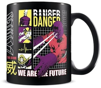 Pyramid International X-Men (Danger Room) Black Mug - 10Oz / 315Ml Ceramic Mug - One Size