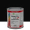 recolor - Smalto Sintetico – Vernice Universale, ideale per Legno, Metallo e Muri, colore Nero Lucido, RAL 9005, 125ml