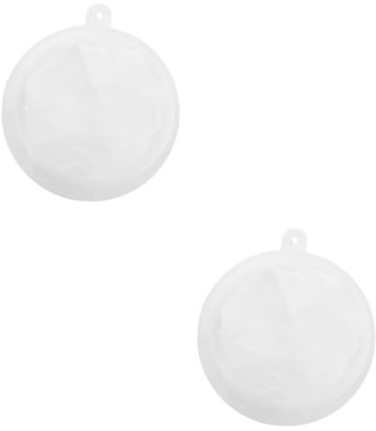 Amosfun 2 Pz filtri dell'olio filtri caffe filtri the latte filtro della medicina tradizionale cinese fornitura di imbuto bianca