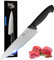 dimoedge Couteau de Chef, Couteau Cuisine Professionnel, Couteaux a Viande en Acier Inoxydable, 20 cm Boucher Super Tranchant