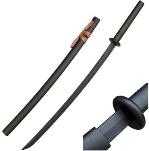 Handmade Wooden Katana - Japanese Style Samurai Sword for Kendo Practice, Cosplay, Comic Shows for Parties