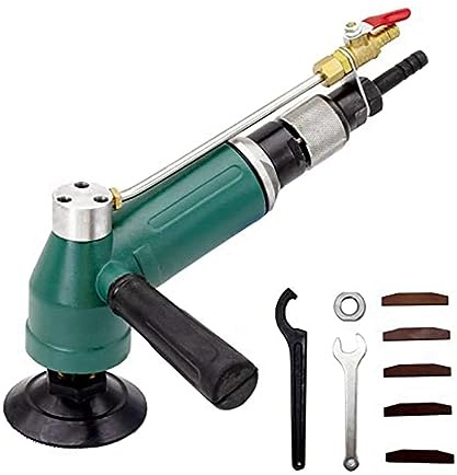 Nasspolierer, Nassluft-Steinpolierer, pneumatische Wasserschleifer, 10.000 U/min, luftbetriebener Nassschleifer for Beton, Stein, Granit