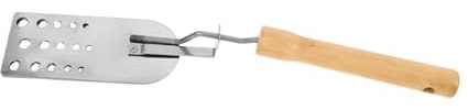 Uonlytech Spatule Barbecue Acier Inoxydable Ustensile Pour Grillades Plancha Et Cuisson Au Four Avec Manche Antidérapant Pour Retourner Viande Et Crêpes Facilement