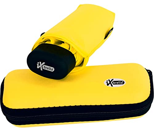 iX-brella Super-Mini-Taschenschirm - winziger Regenschirm im Etui