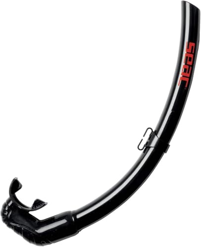 Seac Top Flex Schnorchel, Schwarz
