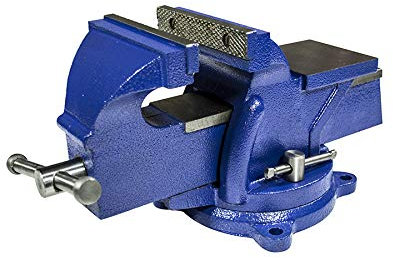 SOGI MB-100 MORSA DA BANCO CON BASE GIREVOLE IN GHISA E ACCIAIO da 100 a 150 mm (Ganascia 100 mm)