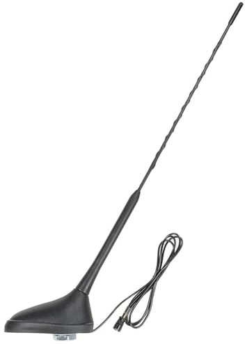 tomzz Audio 1008-001 Dachantenne kompatibel mit Citroen C2 C3 C4 Peugeot 207 307 308 407 508 RCZ AM FM mit Verstärker Raku II