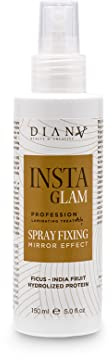 DIANA BEAUTY CREATIVE - INSTAGLAM Spray Fixateur pour Cheveux Laminés, Protection des Cheveux, Spray de Protection, Effet Lustré, Cheveux Doux et Soyeux, Soins Capillaires Post-Laminage - 150 ml