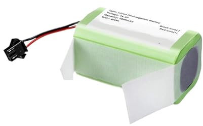 Batería de iones de litio de 14,4 V 6800 mAh compatible con Conga 990 1090, compatible con Tesvor X500, compatible con Ecovacs, compatible con Deebot N79 N79S DN622, compatible con Eufy, compatible co