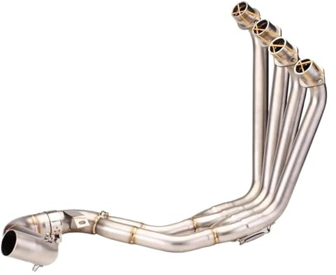 Pour CBR650F CBR650R CB650R 2014-2025 Moto Coude Ligne Complète Avant Bras Silencieux 51 Mm Silencieux Échappement Tuyau 50.8 Mm 2024-2025 Silencieux D'échappement(A 2024-2025 50.8MM)