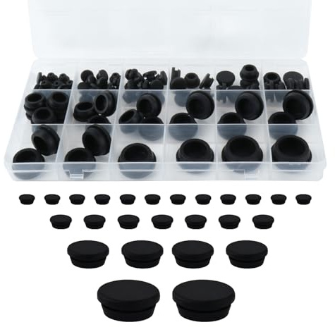 78 Pcs Silicone Hole Plugs, Rubber Bungs for Holes