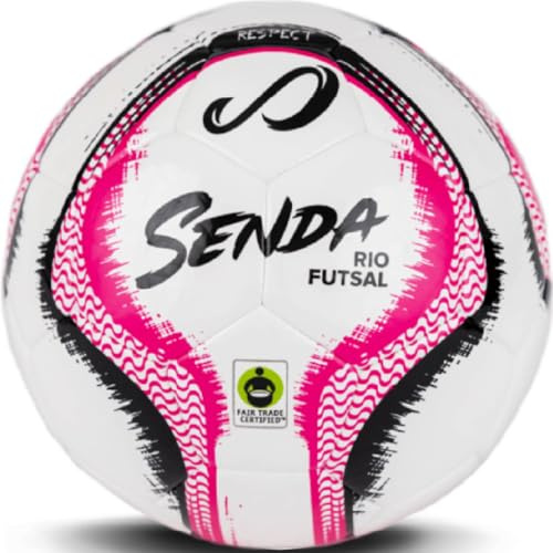 Senda Rio Match Futsal Ball, Fair Trade Certified, Green/Yellow, Size 2 (Ages 7 & Under)