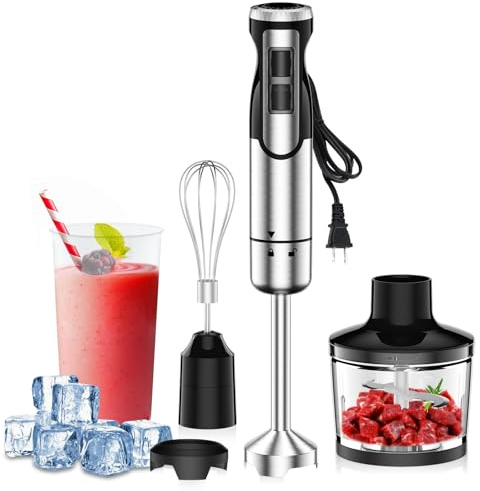 1800 W 4-in-1-Stabmixer für Suppen Babynahrung Smoothies Küche