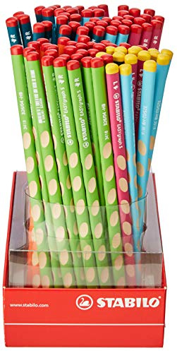 STABILO 327/90-HB - Bleistift Easygraph S HB - für Rechts- und Linkshänder (90er Pack)