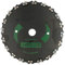 Lame de débroussailleuse, scie à chaîne, brosse à dents, coupe-herbe Heavy Duty 9 Tondeuse à gaz/électrique, tondeuse à gazon Tête de coupe Brosse pour jardin