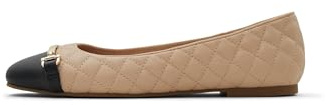 Aldo Leanne - Zapatos Planos de Ballet para Mujer, Beige, 36 EU