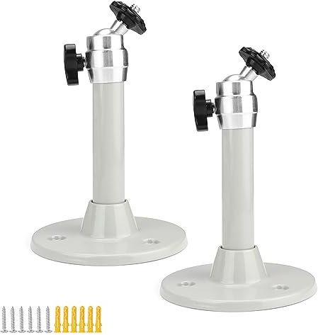 DEANKEJI 2 Stücke Deckenhalterung Beamer, 135MM Projektor Montage Bracket, Aluminiumlegierung Beamer Halterung, Projector Ceiling Mount für Überwachungskameras, Verschiedene Projektoren