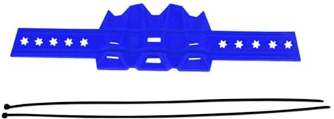 QLASIC Motorrad-Auspuff-Hitzeschild Für Motocross Dirt Pit Bike Auspuffanlage Abdeckung Schutz Universal Motorrad Auspuffrohr Schutz Hitzeschild Schutz Abdeckung (Color : Blue)