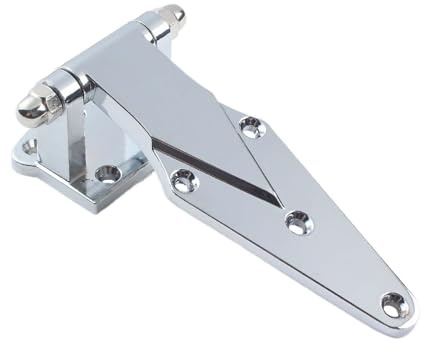 Sharplace Scharnier für Kühlschrank-/Gefrierschranktür, Zubehör, flaches Scharnier, stabile Reparaturteil-Hardware für Gefrierschrank, gewerbliche, für Dicke 3cm