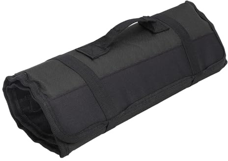 Sac à Couteaux de Chef à 20 Emplacements, Méticuleusement Conçu avec des Fourchettes, des Cuillères, des Ciseaux, un Sac de Rangement Portable pour le Camping de Voyage à la