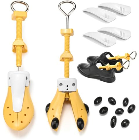 Skospännare, skostretch, 1 par skoblock 4-vägs stretch, hallux skosträckare, skor fortsätter, skosträckare böjskydd, höga klackar pomps skobreddare, stövelspännare ridstövlar, 35-40, 40