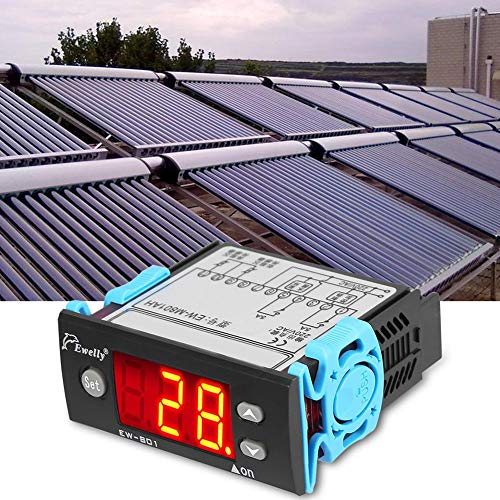 Temperaturregler Solar Wasser Heizung Temperatur Controller Thermostat mit Sensor Digital Display