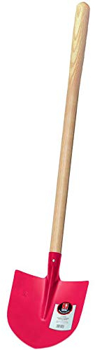 IDEAL- Sieger | Franfurter Schaufel | ohne Stiel | rot puverbeschichtet | 300 x 270 x 150 mm | zum Transport von losen Materialien