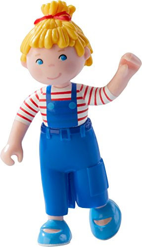 HABA 303672 - Little Friends – Conni | Niedliche Minipuppe ab 3 Jahren | Strapazierfähige Biegepuppe aus Kunststoff für lange Spielfreude | Geschenk für alle Conni-Fans