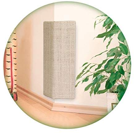 Premium Eck-Kratzbrett Sisal Beige für Innen- und Außenecken (28x80cm)