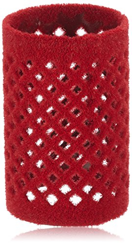Efalock Professional Metallwickler beflockt, 40 mm, rot, (1 x 12 Stück)