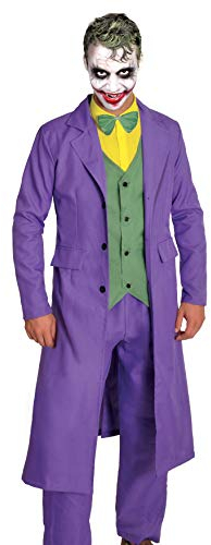 Ciao- Joker costume travestimento adulto originale DC Comics (Taglia L)