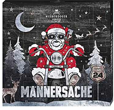 Niederegger Mini-Adventskalender Männersache, 168 g