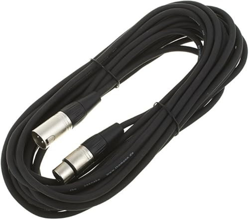 Canon XLR Cable Professional Balanced Male Female Connector 3 Pin for Microphone Mixer Lights DMX Amplifier Speaker Studio Audio Headphones (10 Meters)