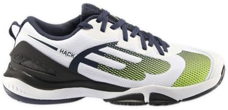 Bull padel Hack Hybrid Fly 22i, Scarpe da Paddle Uomo, Blu/Bianco, 43 EU