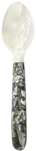 Handgefertigte Kaviarlöffel aus Perlmutt 16 cm Eislöffel Kaviarlöffel aus Perlmutt Eier- oder Kaviarlöffel Suppenlöffel Kaffeelöffel ideal für Kaviar-Dessert